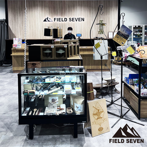 FIELD SEVEN Kakogawa store will be exhibiting at the in-store event amenoma.