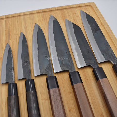 Black knife Maeda blacksmith factory Motokyuichi cutlery