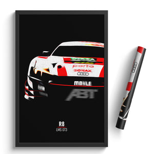 Audi R8 LMS GT3 - Race Car Print