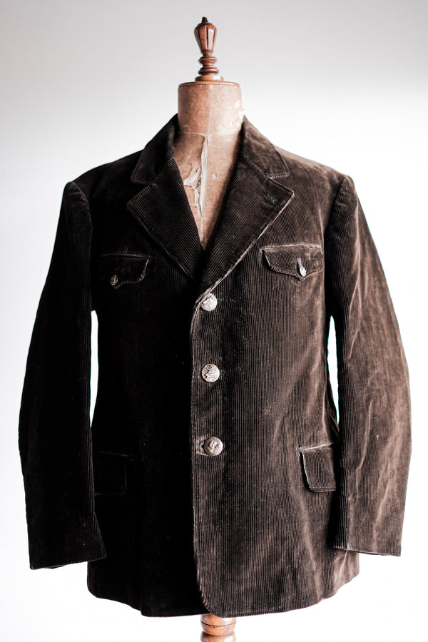 40s French vintage hunting jacket コーデュロイ | www.tspea.org