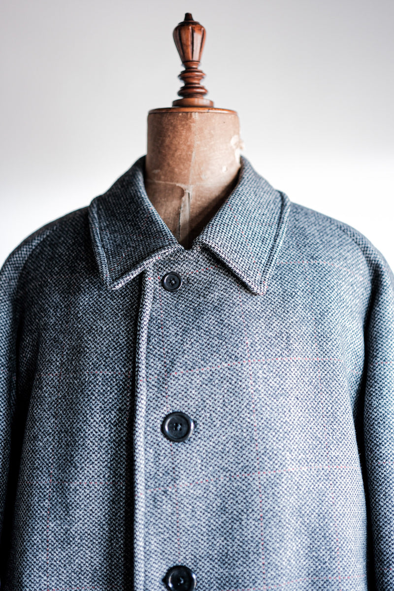 70's】Vintage Aquascutum Single Raglan Balmacaan Coat 