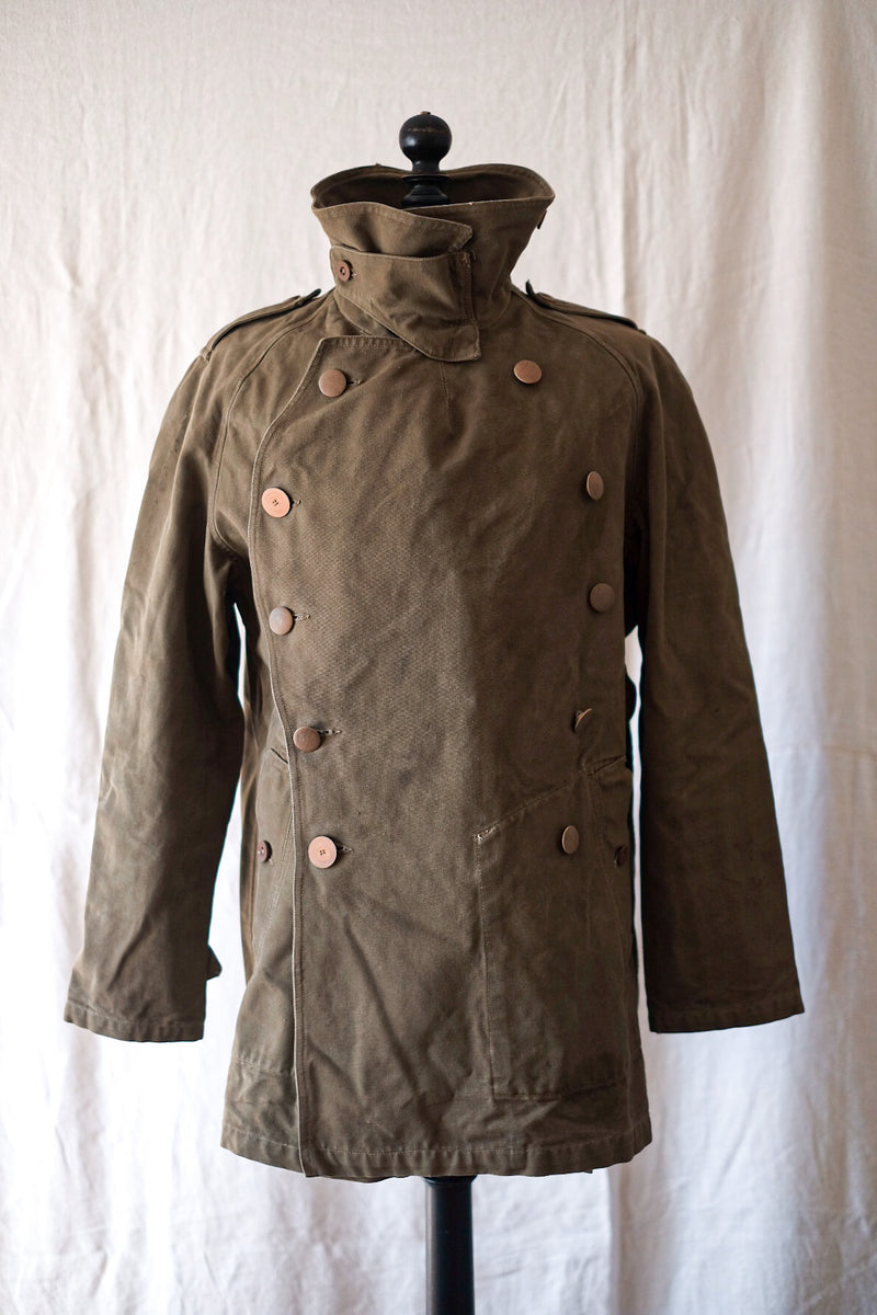French Army Motorcycle Coat 2-