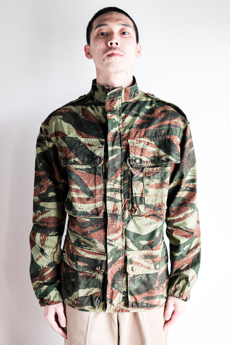 60's] French Army Tap47/56 Lizard Camo Paratrooper Jacket – VIEUX