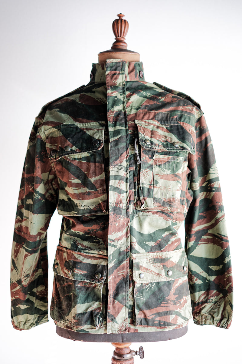 60's] French Army Tap47/56 Lizard Camo Paratrooper Jacket – VIEUX