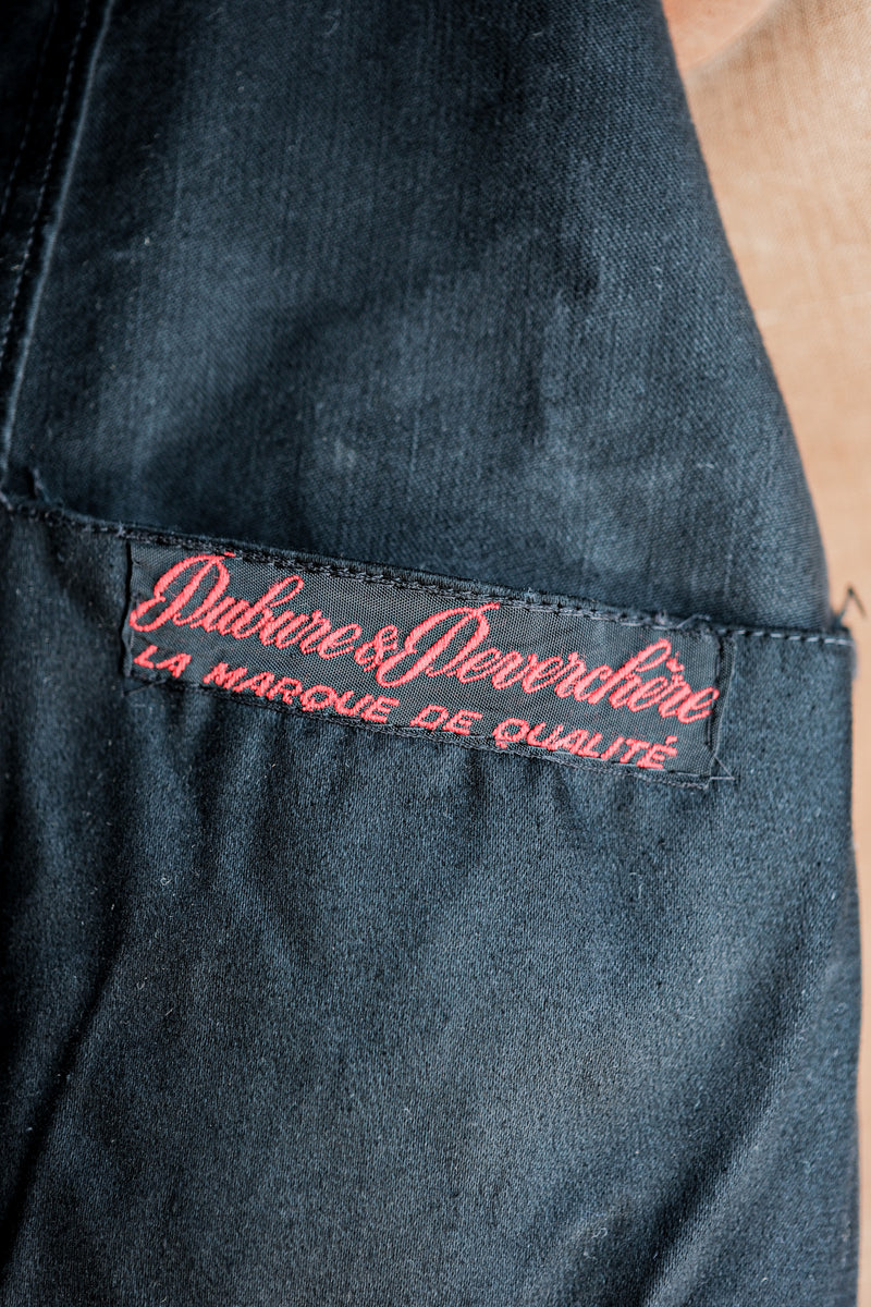 50's] French Vintage Black Moleskin Work Jacket – VIEUX ET NOUVEAU