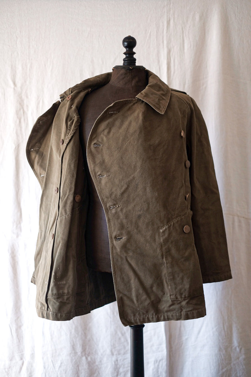 40's] French Army M38 Motorcycle Jacket 