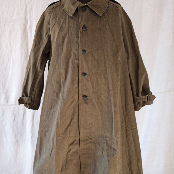 [~ 50's] French Army M35 Motorcycle Coat size.1 