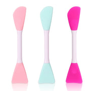 Double Head Silicone Soft Facial Mask Makeup Brush beautyqueenetc