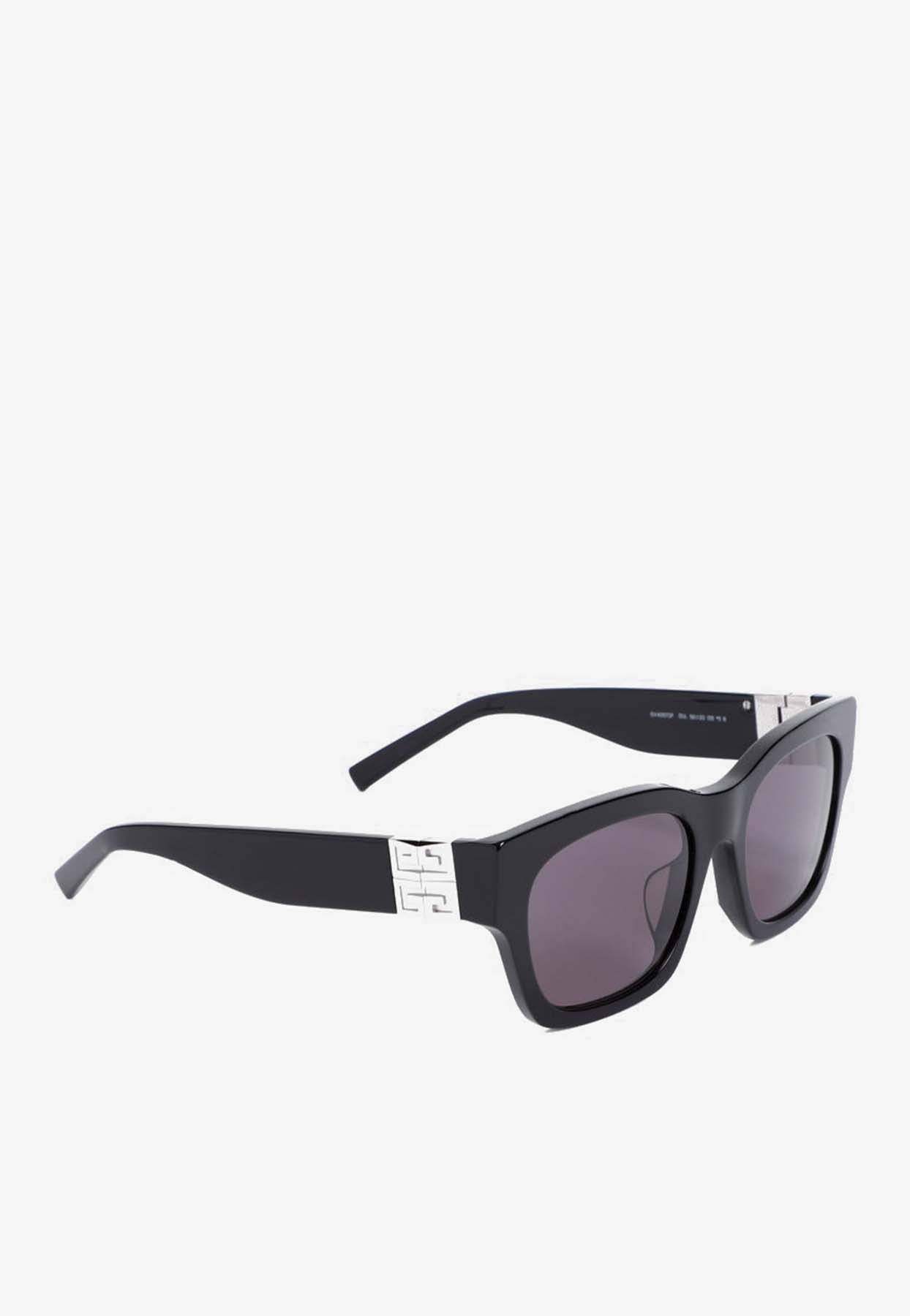 Shop Givenchy 4g Square Sunglasses In Gray