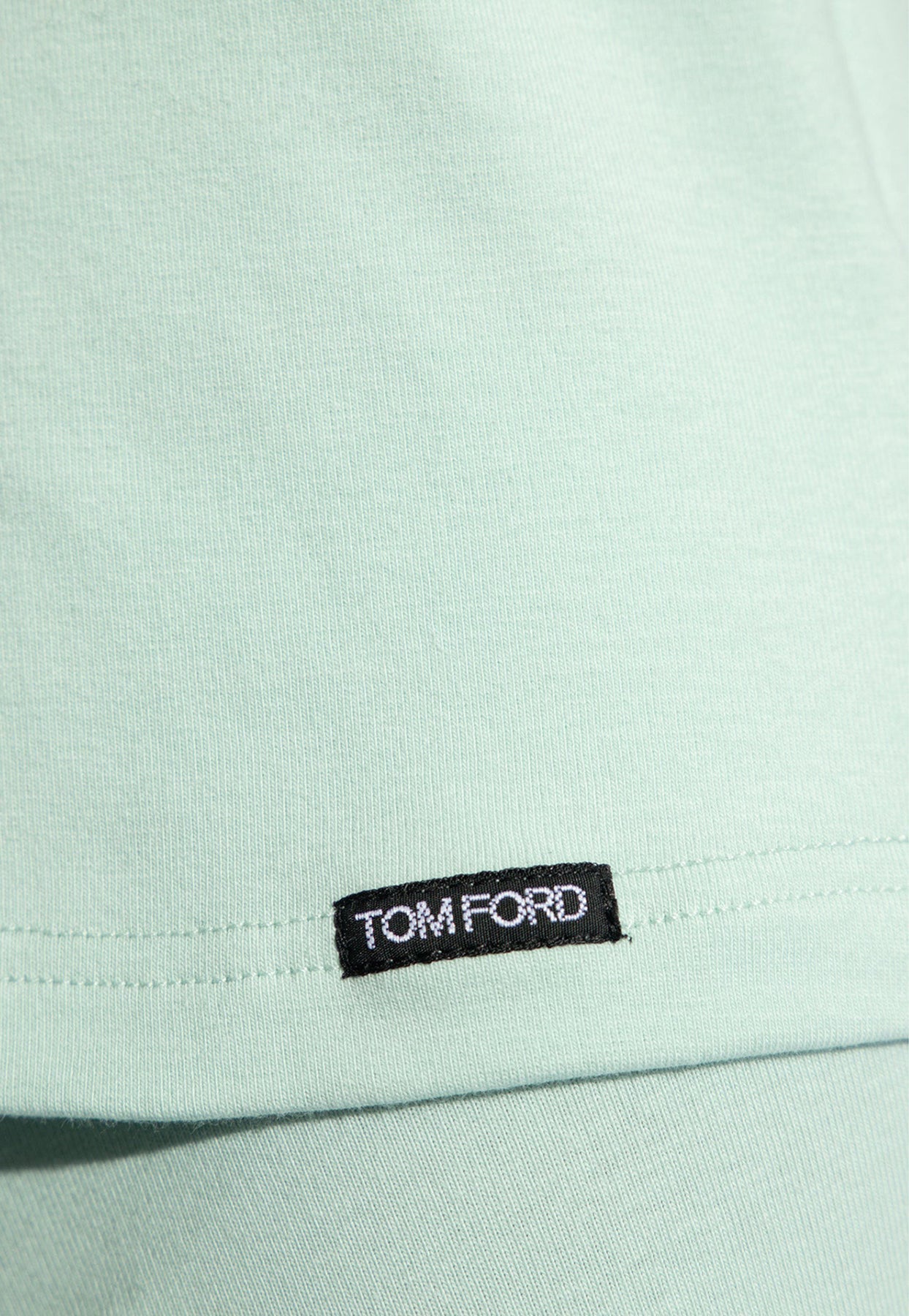 Shop Tom Ford Basic Crewneck T-shirt In Green