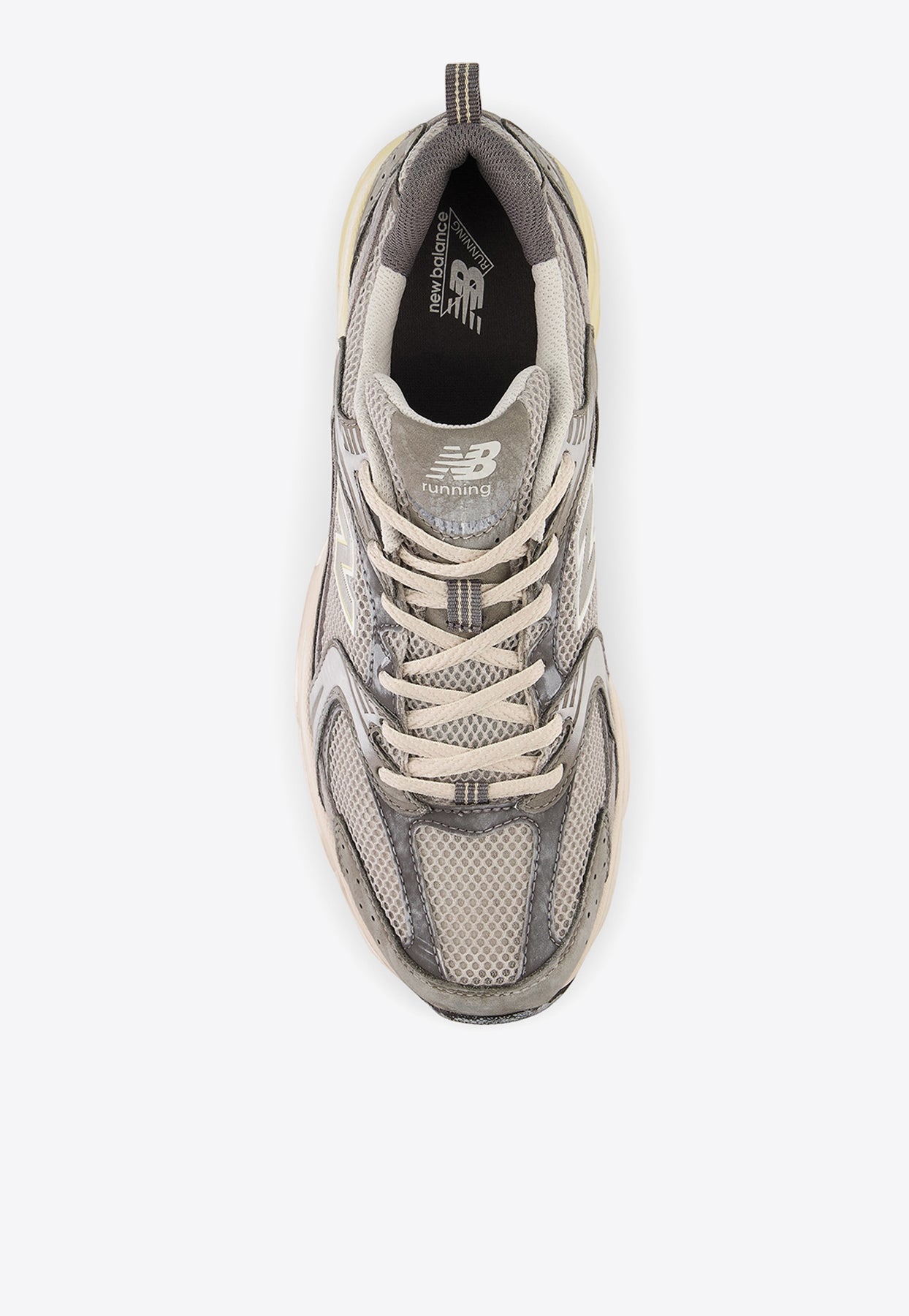 Shop New Balance 530 Low-top Sneakers In Vintage Gray Matter