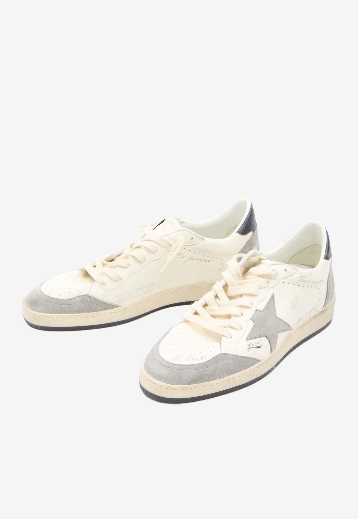 Shop Golden Goose Db Ball-star Low-top Sneakers In White