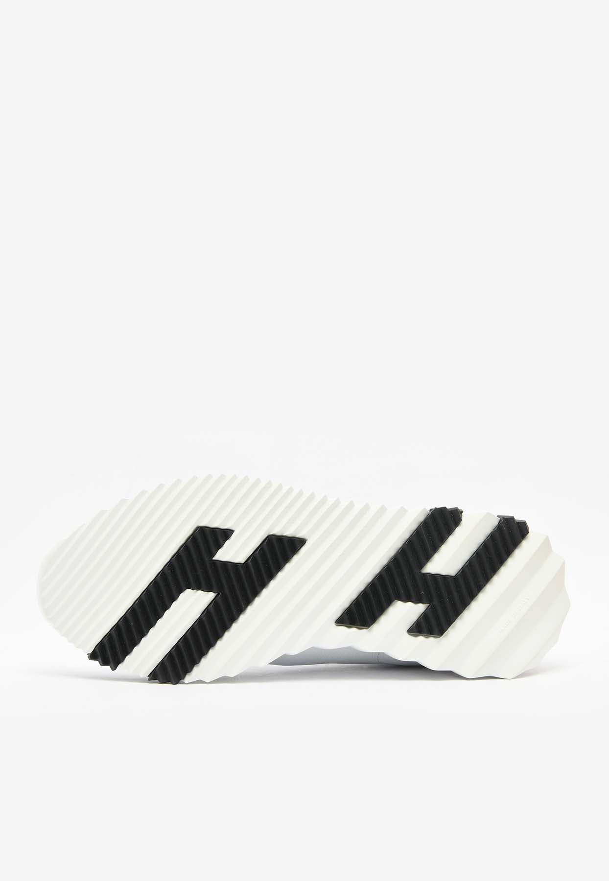 Shop Hermes Bouncing Low-top Sneakers In White Sport Goatskin And Suede