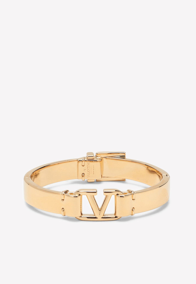 VALENTINO GARAVANI SIGNATURE VLOGO RIGID BRACELET,1W2J0R22MET CS4