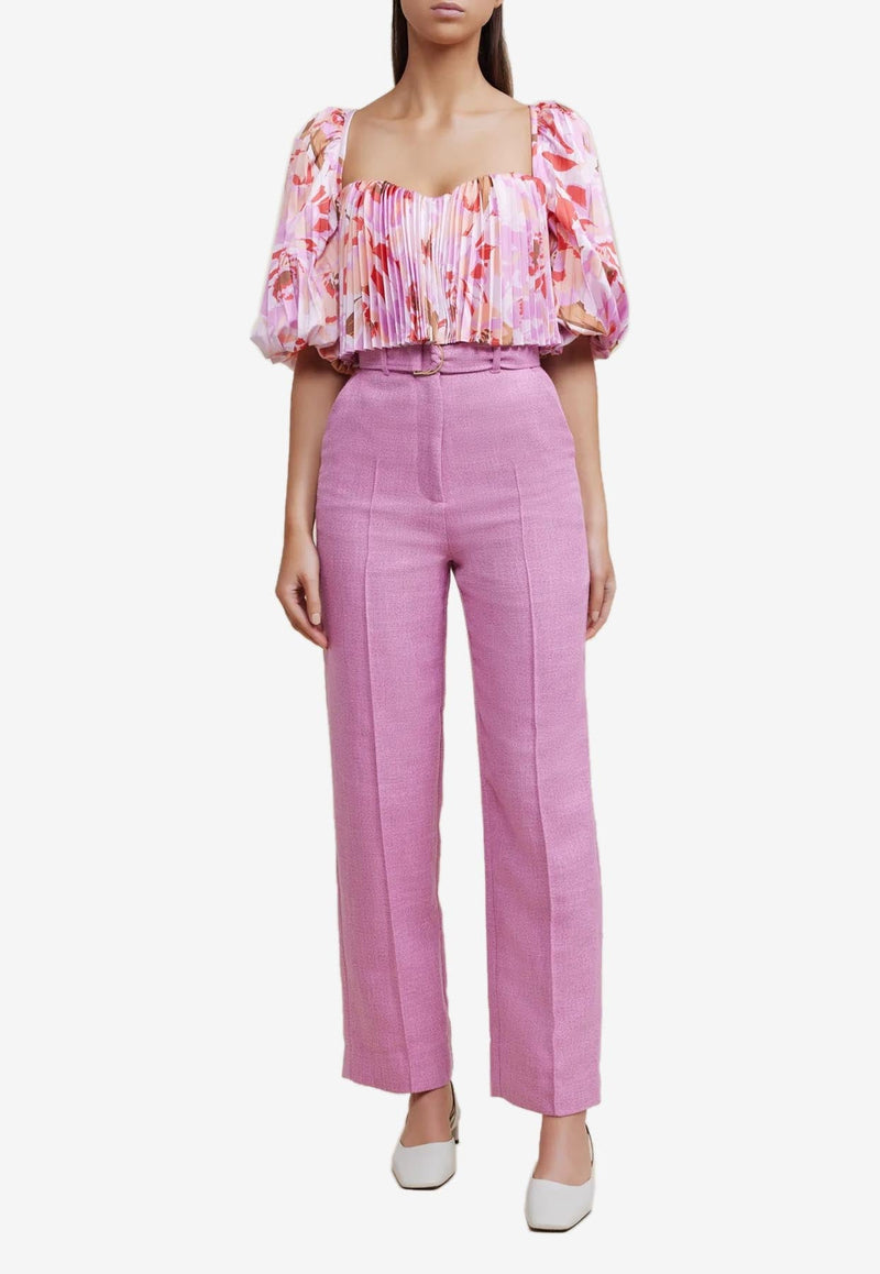 ACLER YERBURY STRAIGHT-LEG PANTS,AL210740P-R-JASMINEPINK