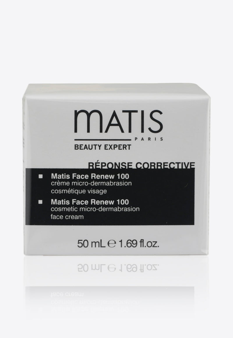 Matis Paris Réponse Corrective Micro Peel Face Renew 100 Cream - 50 ml In White