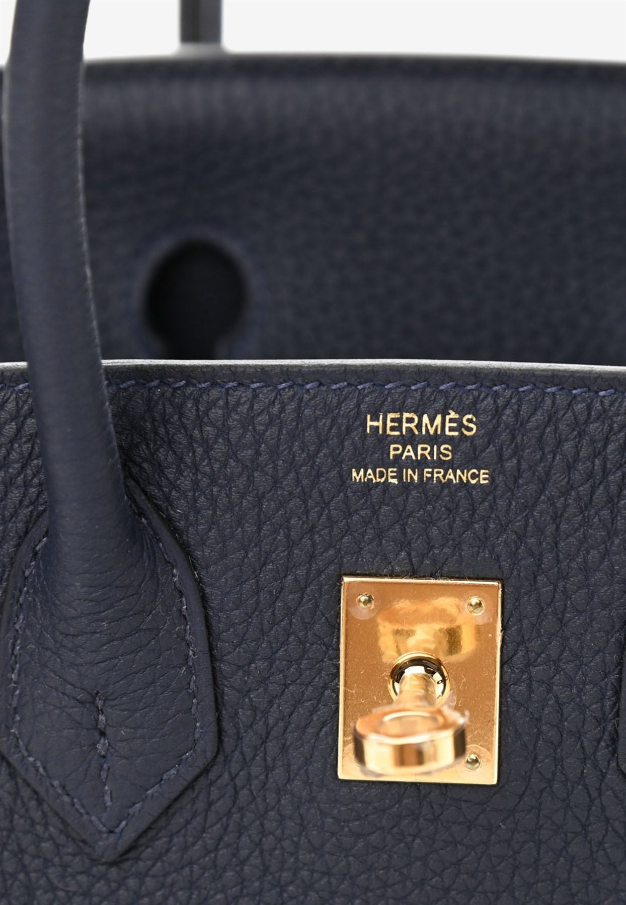 Hermès Birkin 25 Blue Nuit Officier Vert Cyprès Togo with Palladium  Hardware - Bags - Kabinet Privé