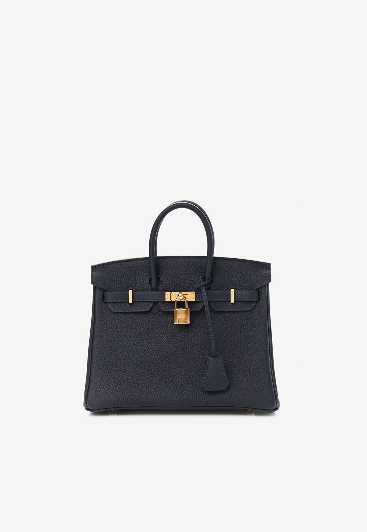 Hermès Birkin 25 Blue Nuit Officier Vert Cyprès Togo with Palladium  Hardware - Bags - Kabinet Privé