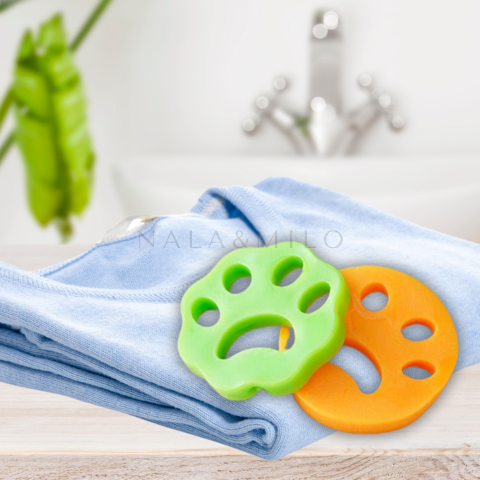 Attrape-poils pour machine à laver - Enlève les poils d'animaux domestiques  des vêtements, literie etc Vert : : Gros électroménager