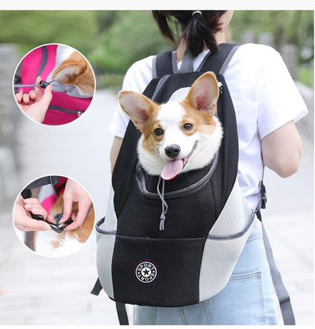 sac de transport pour chien  BackpackDog™ – Charlotte