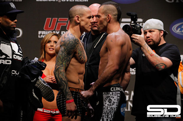 Ross Pearson at The UFC Weigh-ins