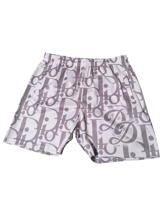 White n Black LV Shorts – Dapper Development