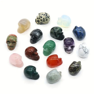 1" Stone Crystal Skull - Oregon Mining Co.