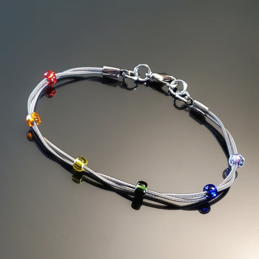 Recycled Guitar String Bracelet UNISEX