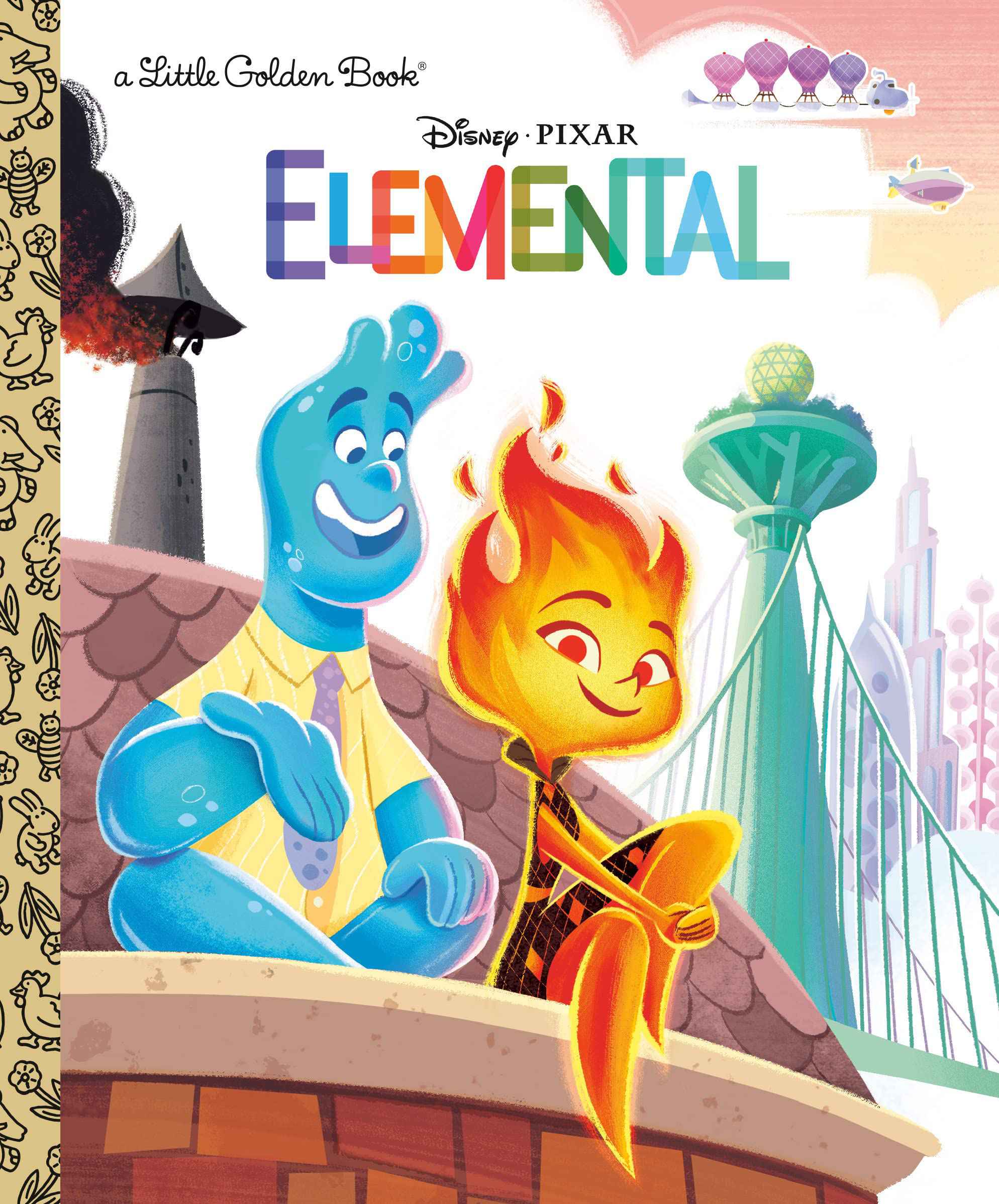 Elemental Disney Pixar Little Golden Book – Dreamers and Make Believers
