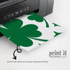 printable clover leaf art