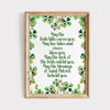 irish blessing print