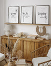 displayed living room and dining room wall decor