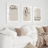 Neutral and Black Living Room Printable Art