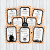 Set of 8 Halloween Printable Signs
