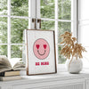 Be Mine Smiley Face Valentines Printable