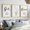 God Knew My Heart Needed You Wall Art
