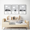 Grey Bear Nursery decor