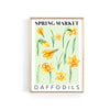 daffodils wall art