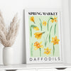 daffodil wall art