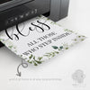 Let Love Abide Printable Wall Sign