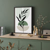 Set of 3 Sage Green Mid Century Wall Prints