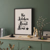 This Kitchen Is the Heart of the Home Kitchen Print
