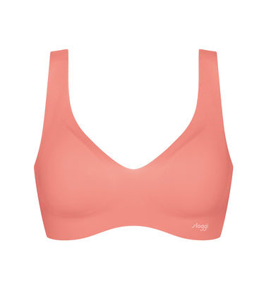 10189903 Sloggi Women Move Fly Sports Bra - 10189903 Orange/ Dark  Combination