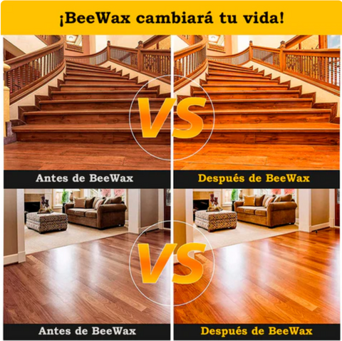 Cera de Abejas Reparadora BeeWax™ para Muebles y Tapicerías