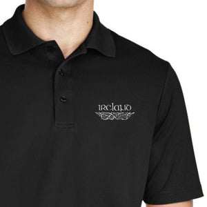 celtic polo shirt black