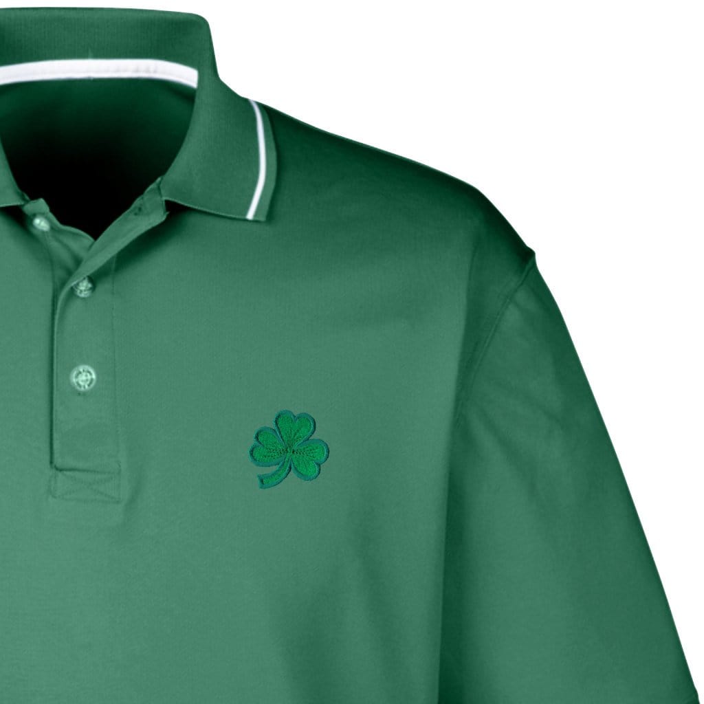 polo shirt logo on right side