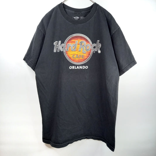 90s HARD ROCK CAFE 半袖Tシャツ スカルプリント メキシコ製