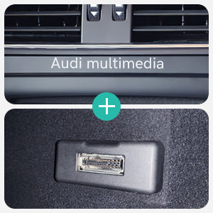 Airdual Bluetooth 5.0 Adapter Compatible for Audi MMI 3G AMI Music  Interface,Audi Symphony/Concert,VW MDI,Mercedes Media Interface :  : High-Tech