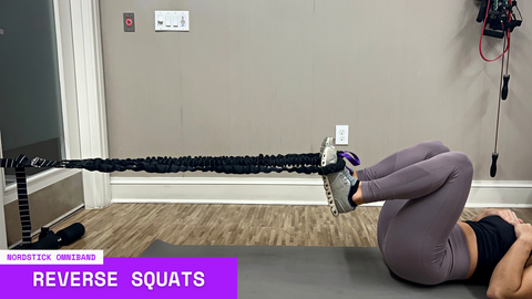 The Reverse Squat with the OmniBands