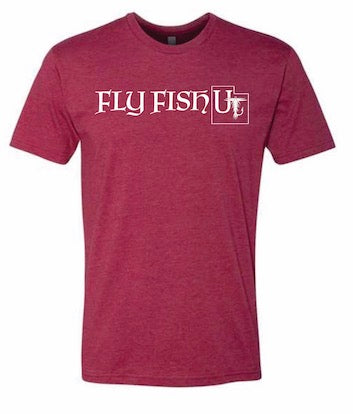 Fly Fish UT Logo Heathered Charcoal T-Shirt – FlyFish UT